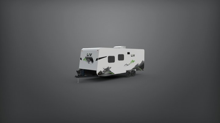 2025 LIV Travel Trailer 3D Model