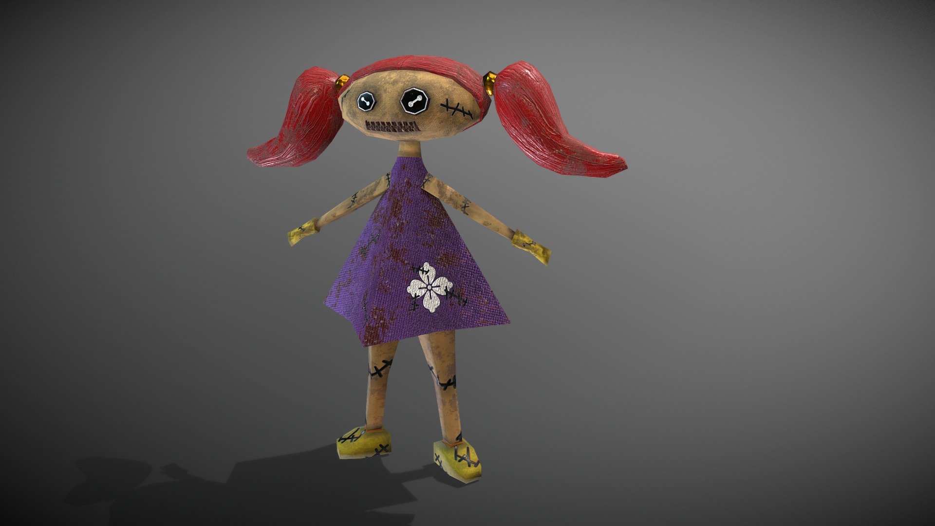 Voodoo Doll - 3D model by AndreaSanSep [7372cfb] - Sketchfab