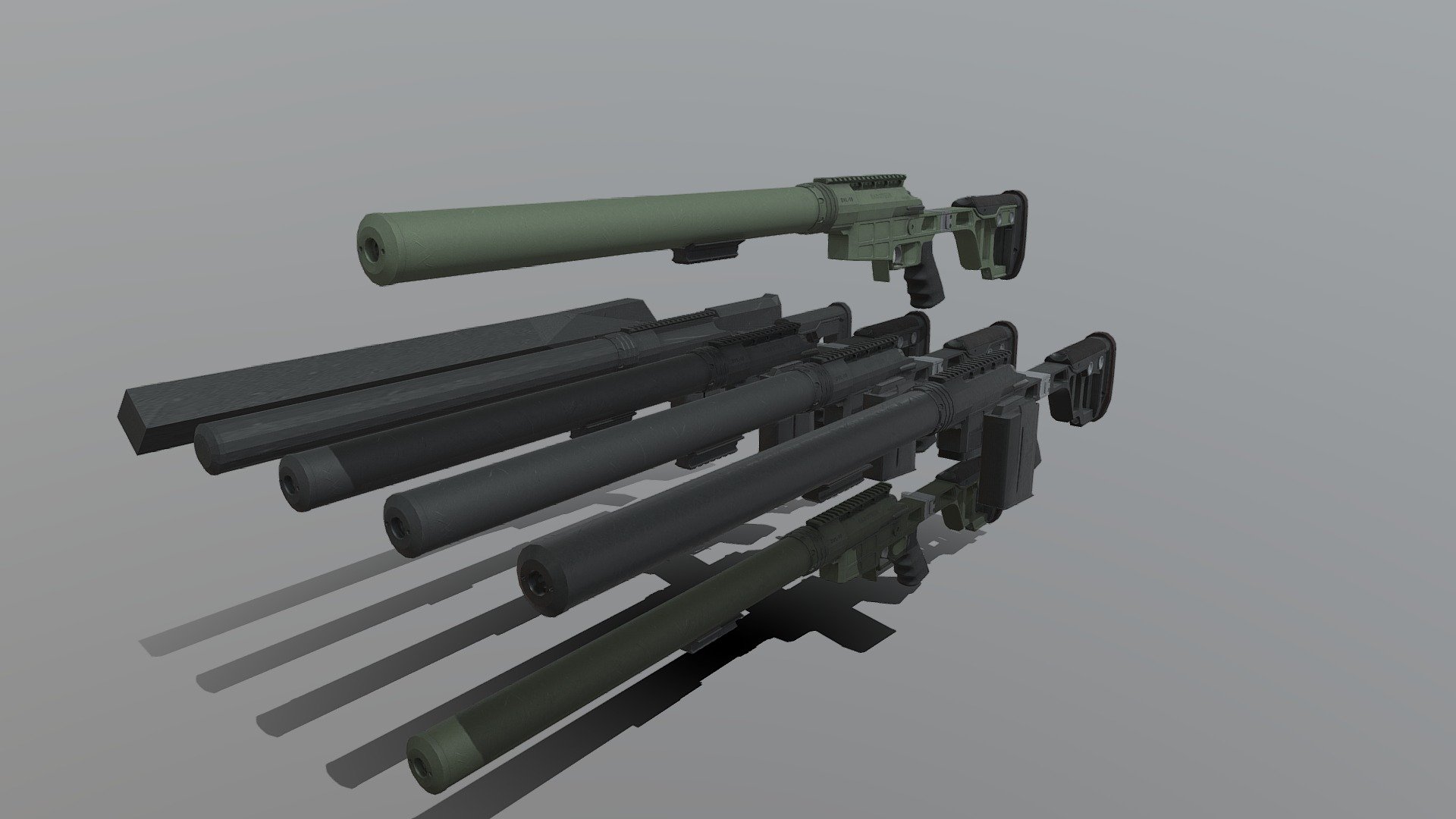 DVL-10M1 Saboteur (.40LW) - Download Free 3D model by Narni_Tchereskov ...