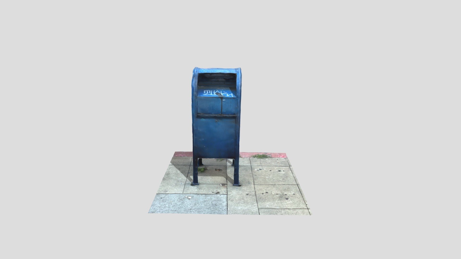 USPS Mailbox Download Free 3D model by thenovaprospect [7373ed9