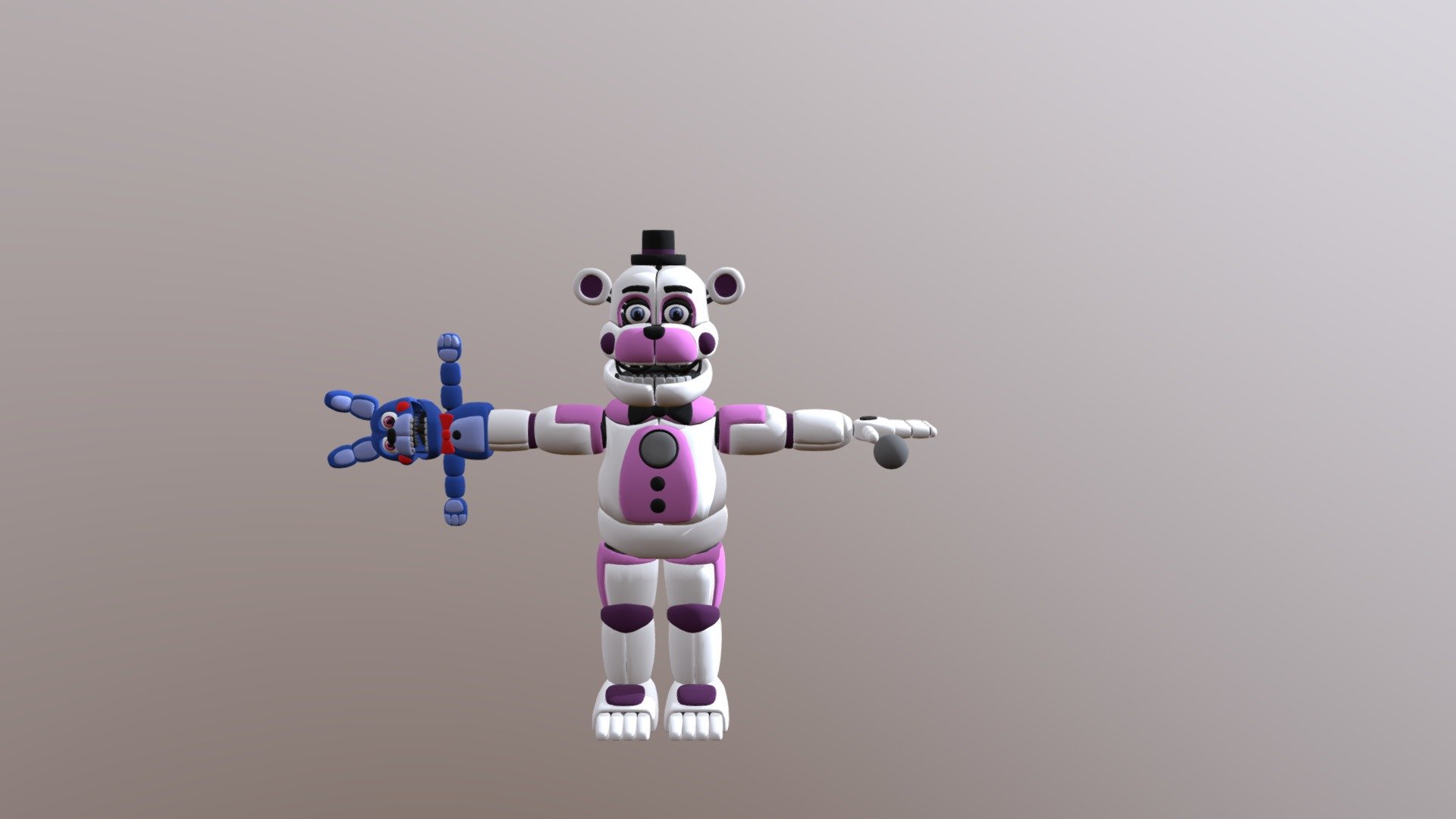 Fnaf modeling. Фантайм Фредди. Фантайм Фредди 3д. Костюм фантайм Фредди. Фантайм Фредди модель.