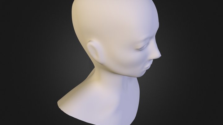 Base Mesh (Unwrapped w/ checker pattern) 3D Model