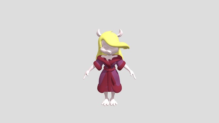 Minerva Mink (Robe) 3D Model