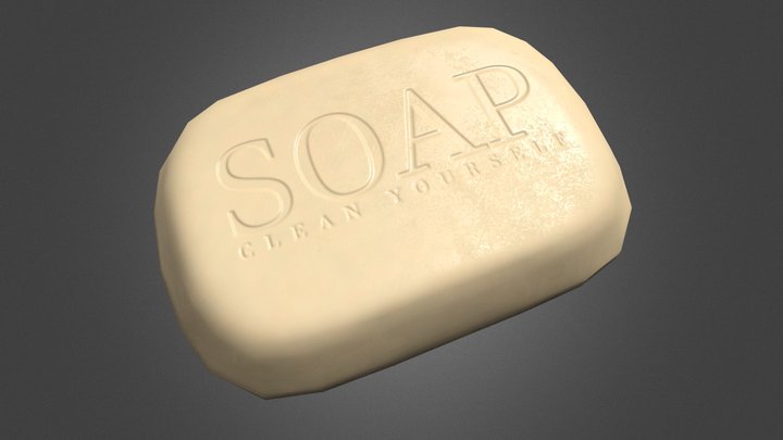 Soap Bar 3D Model