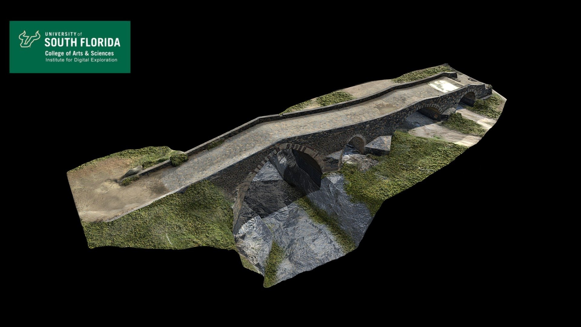 Ponte dei Saraceni at Adrano — Sketchfab embed 3D viewer