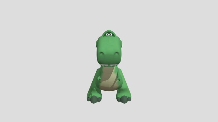 Disney Infinity Rex Toy Story – Gratis 3D-model STL