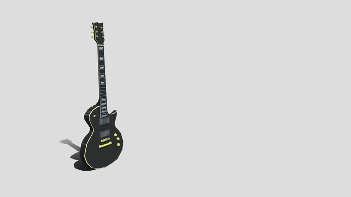 Guitar 3D Model