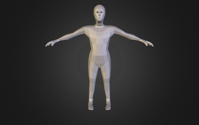 Full Body Unwrap 3D Model