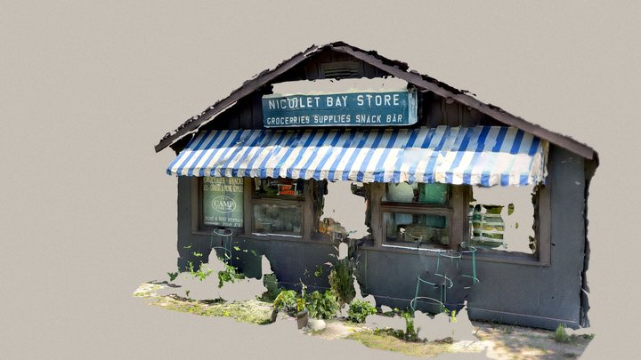 Nicolet Bay Store 3D Model