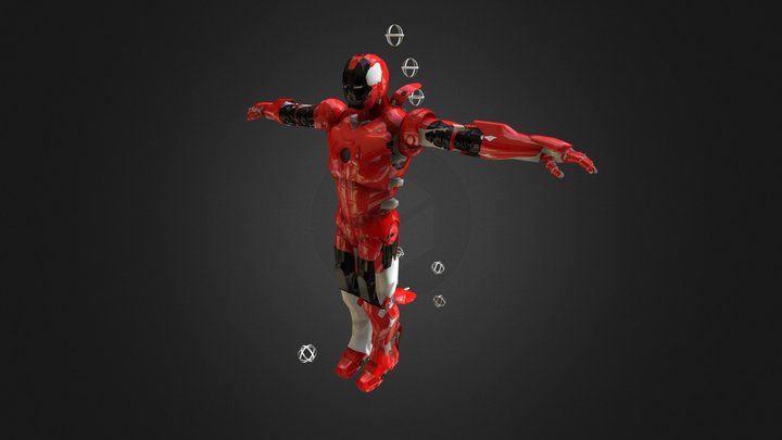 Iron Man 3D Model