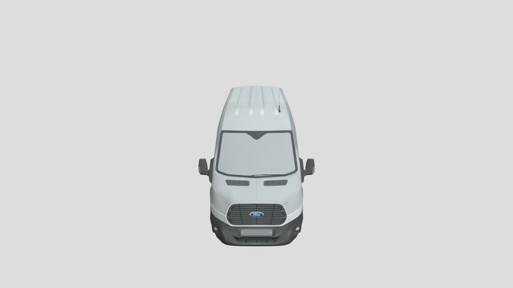Van Car 2 3D Model
