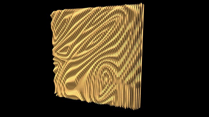 Wavewall 3D Model