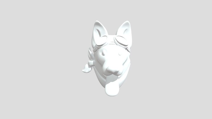 Fallout 4 Dogmeat Cabachon – Modèle 3D gratuit STL