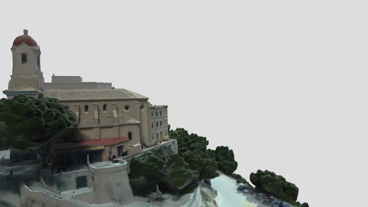 Castillo de Cullera 3D Model