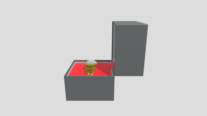 Ring lowpoly 3D Model