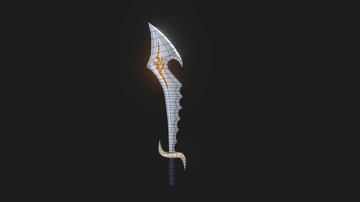 scimitar 3D Model