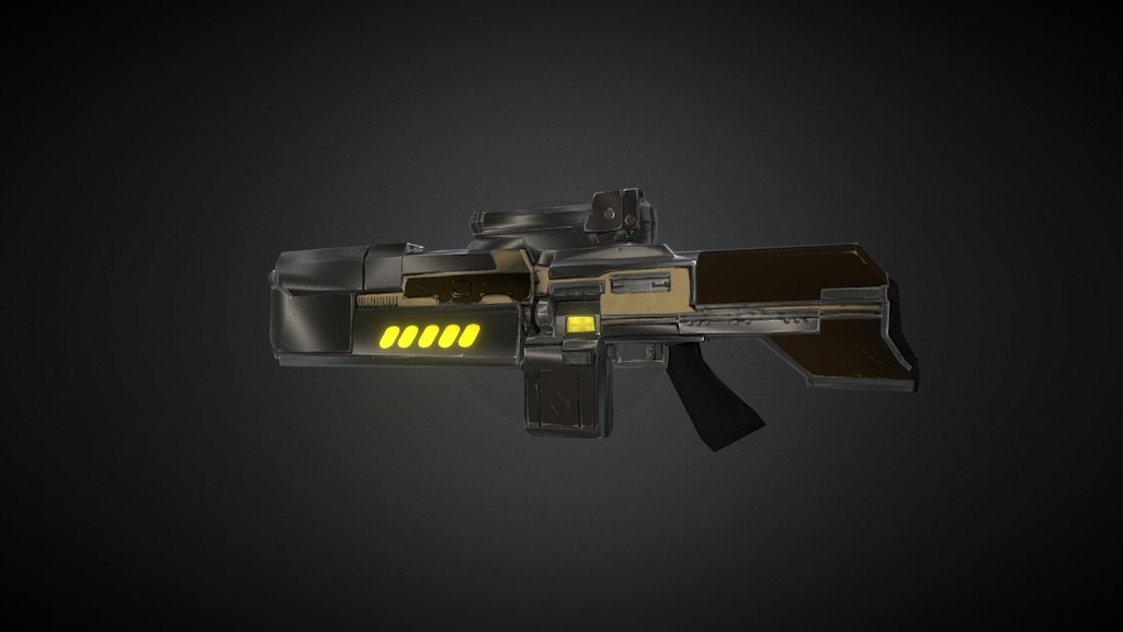 LightBringer Rifle - 3D model by Botzenhardt (@NickB88) [737cbb0 ...