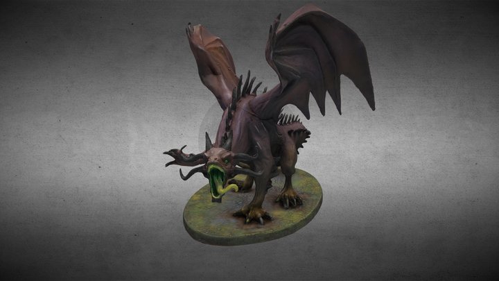 Descent Journeys in the dark: Shadow Dragon 3D Model