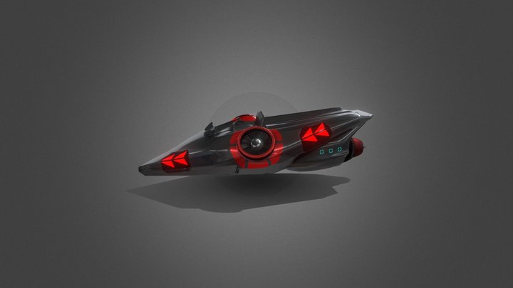 Futuristic Cycles 3D Model