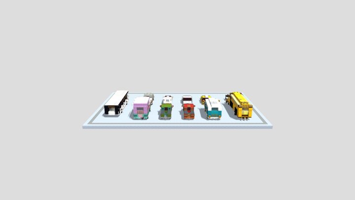 vehicles 1_0 3D Model