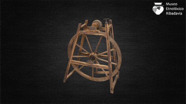 Roda de afiar 3D Model
