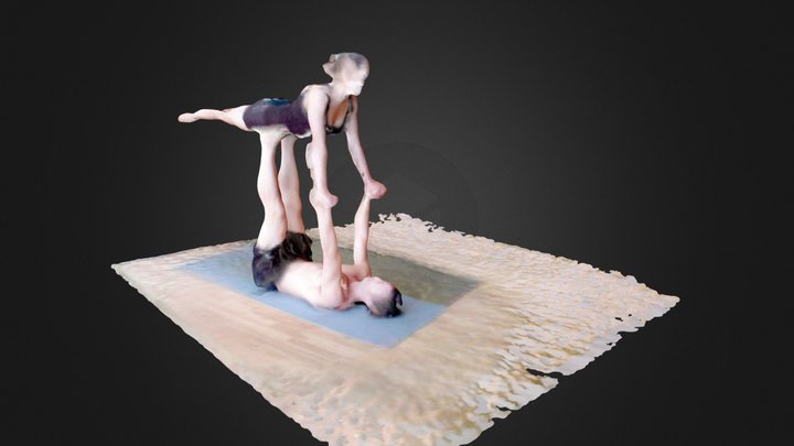 Ellie and Brandon in Bird 3D Model
