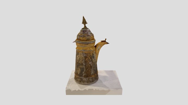 Cafetera Libanesa 3D Model