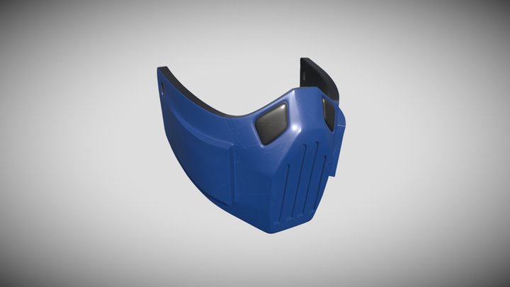 Sub Zero Mask - 3D Print-Ready 3D Model