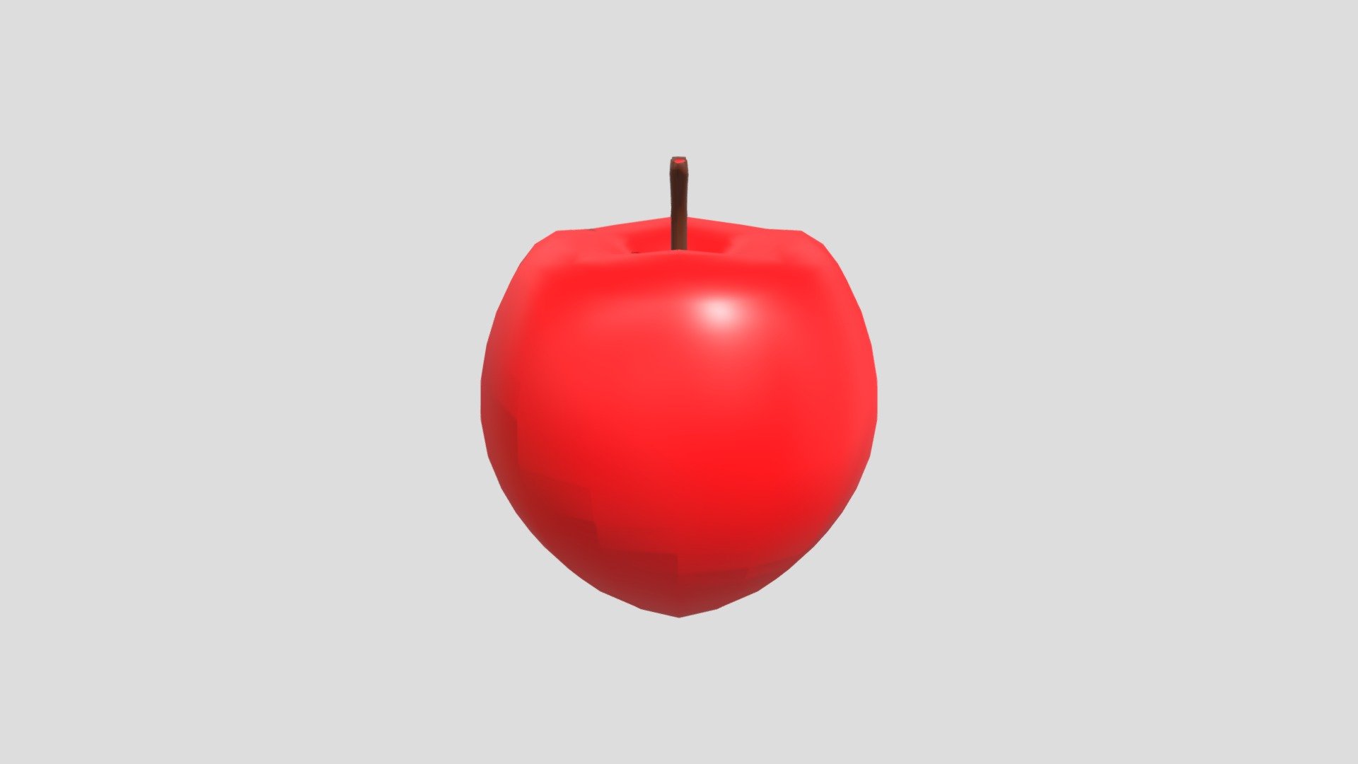 Apple - Low Poly