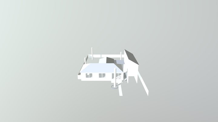 House Front House 3D Model