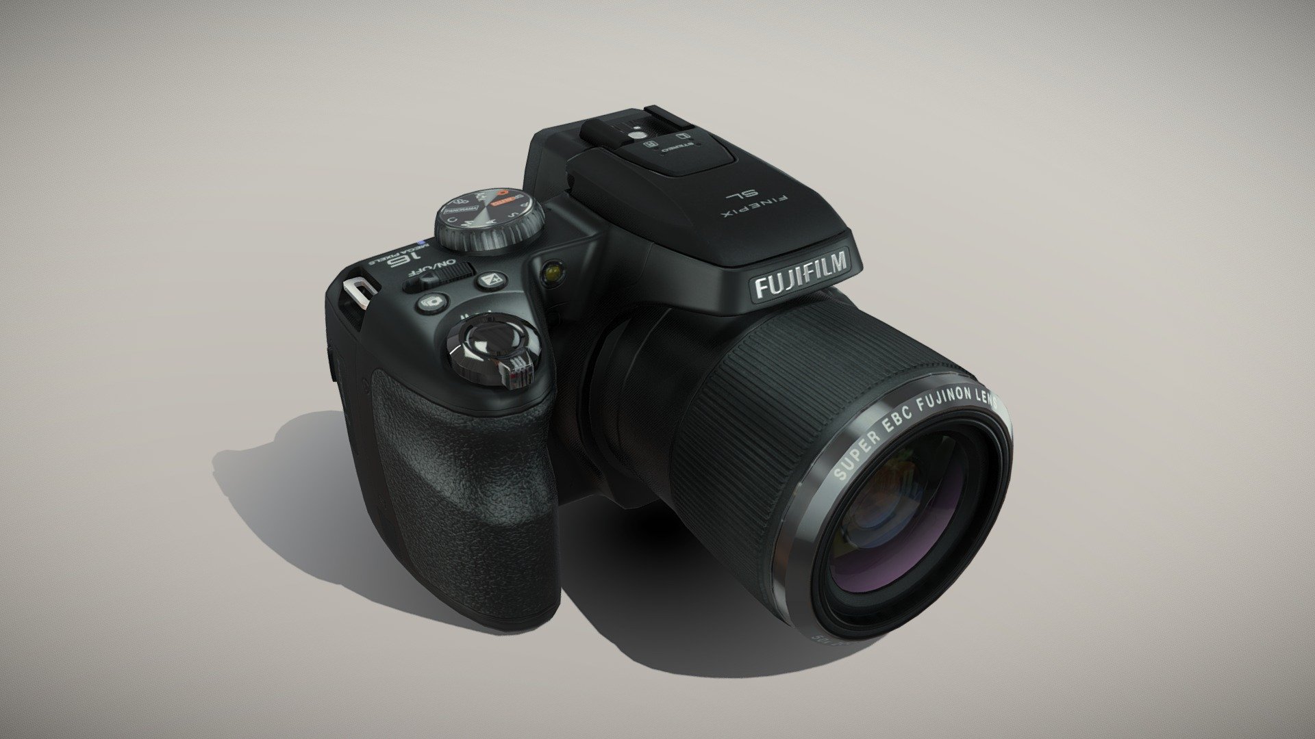 Fujifilm FinePix SL1000 bridge digital camera Buy Royalty Free 3D