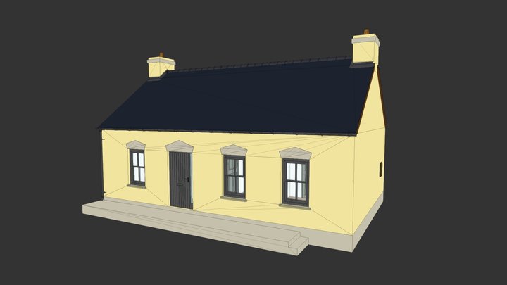 Church Fields House Type E 3D Model