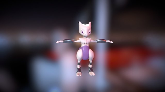 Mewtwo Robot 3D Model