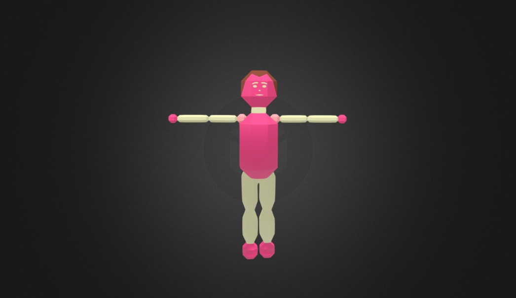 Geometric Female Character - Proportional - 3D model by Francisco ...
