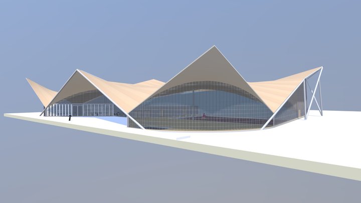 Proyecto Fitness Club 3D Model