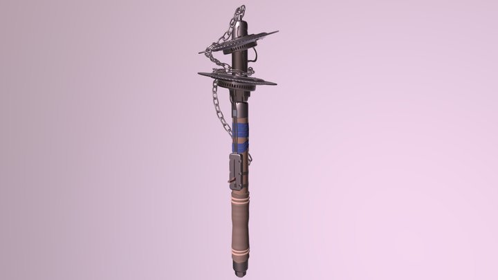 Atomic Heart Weapon "Zvezdochka" 3D Model