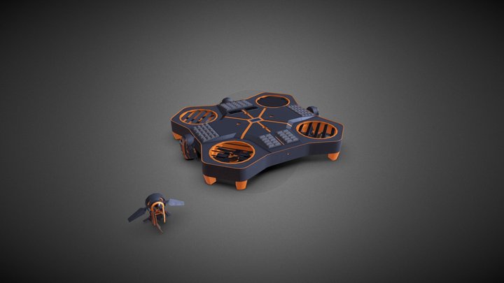 Yokai Drone 3D Model