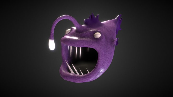 Angler fish 3D Model