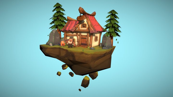 Raion's House 3D Model