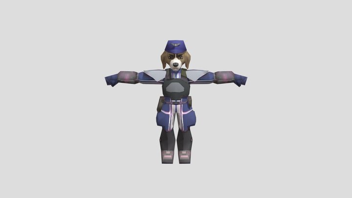 Cornerian Commanding Officer 3D Model