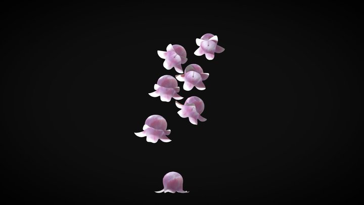 Lily of the Valley 3D Model