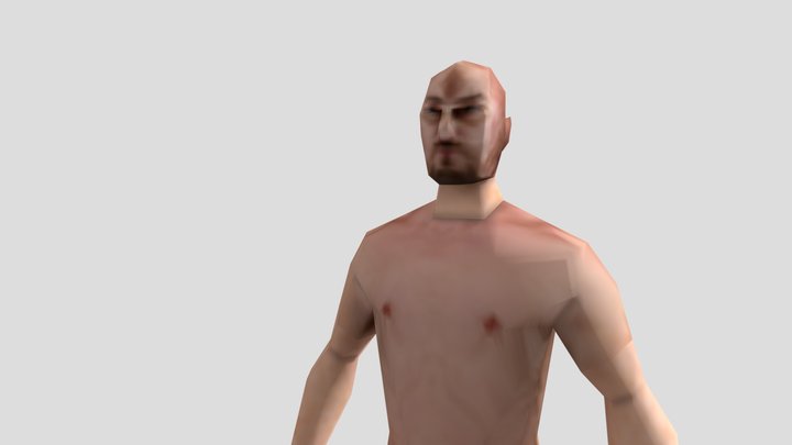 PS1 Character Demo 3D Model