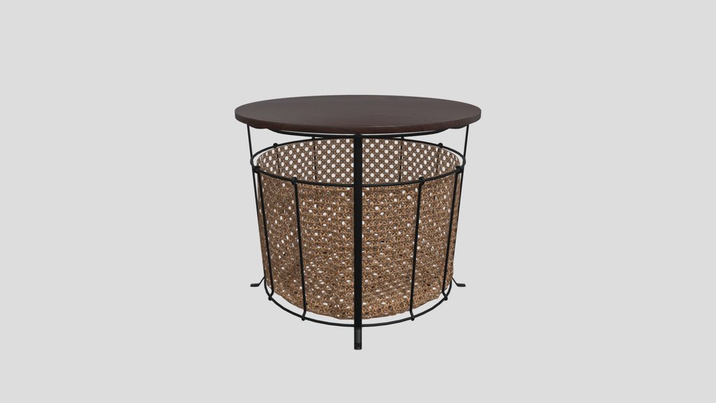 Round Coffee Table With Storage