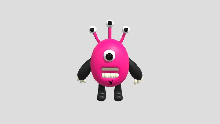 Monstruoplayboyblend 3D Model