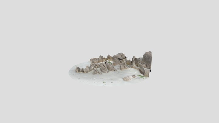 Rocher - St-Colomban 3D Model