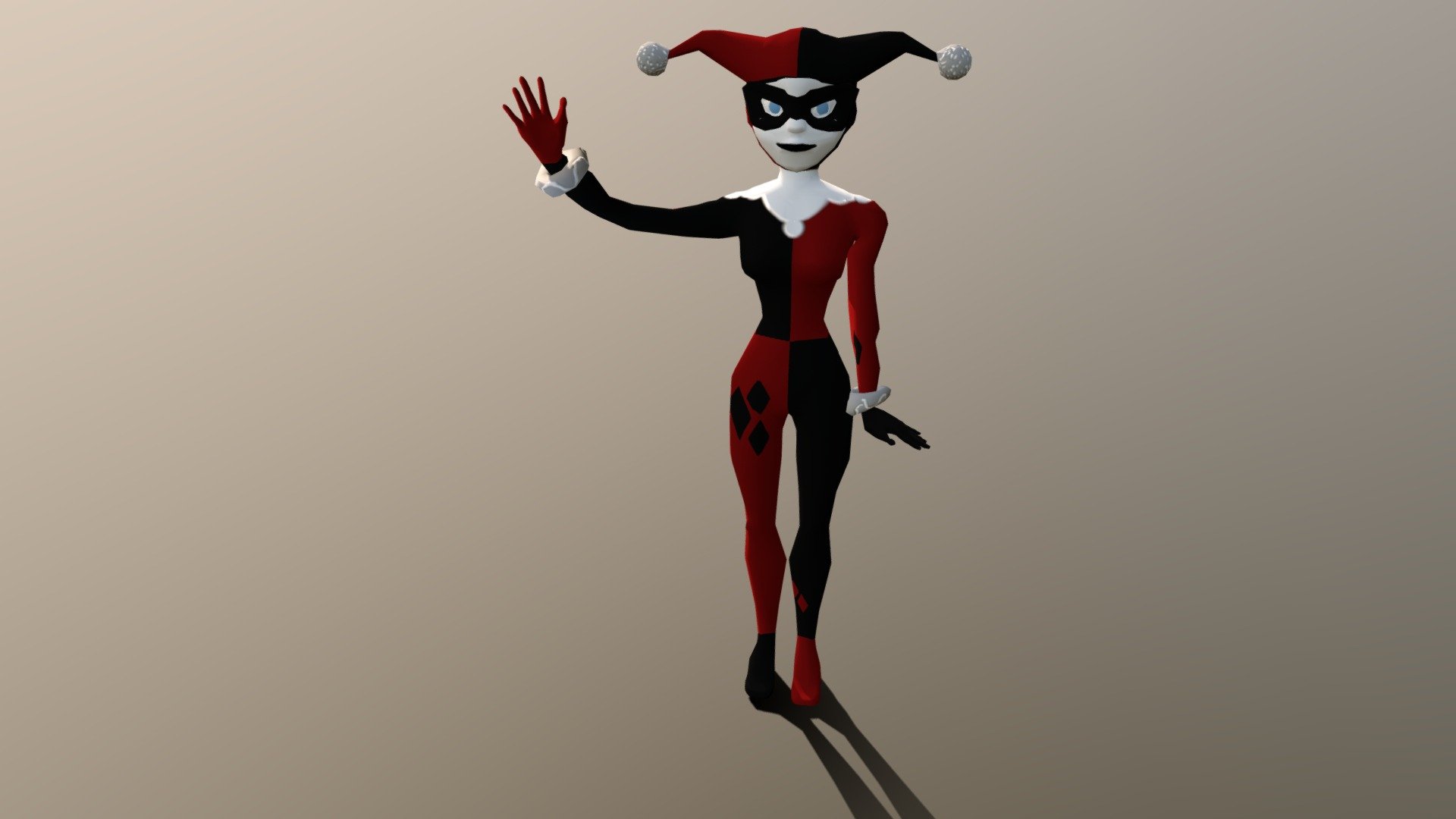 Harley quinn - 3D model by Isabel.Rubio.Cruz [738a184] - Sketchfab