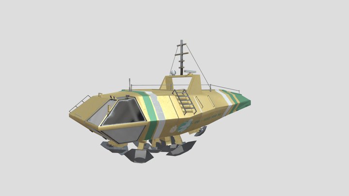 Things from the Flood cleaning ship collab 3D Model