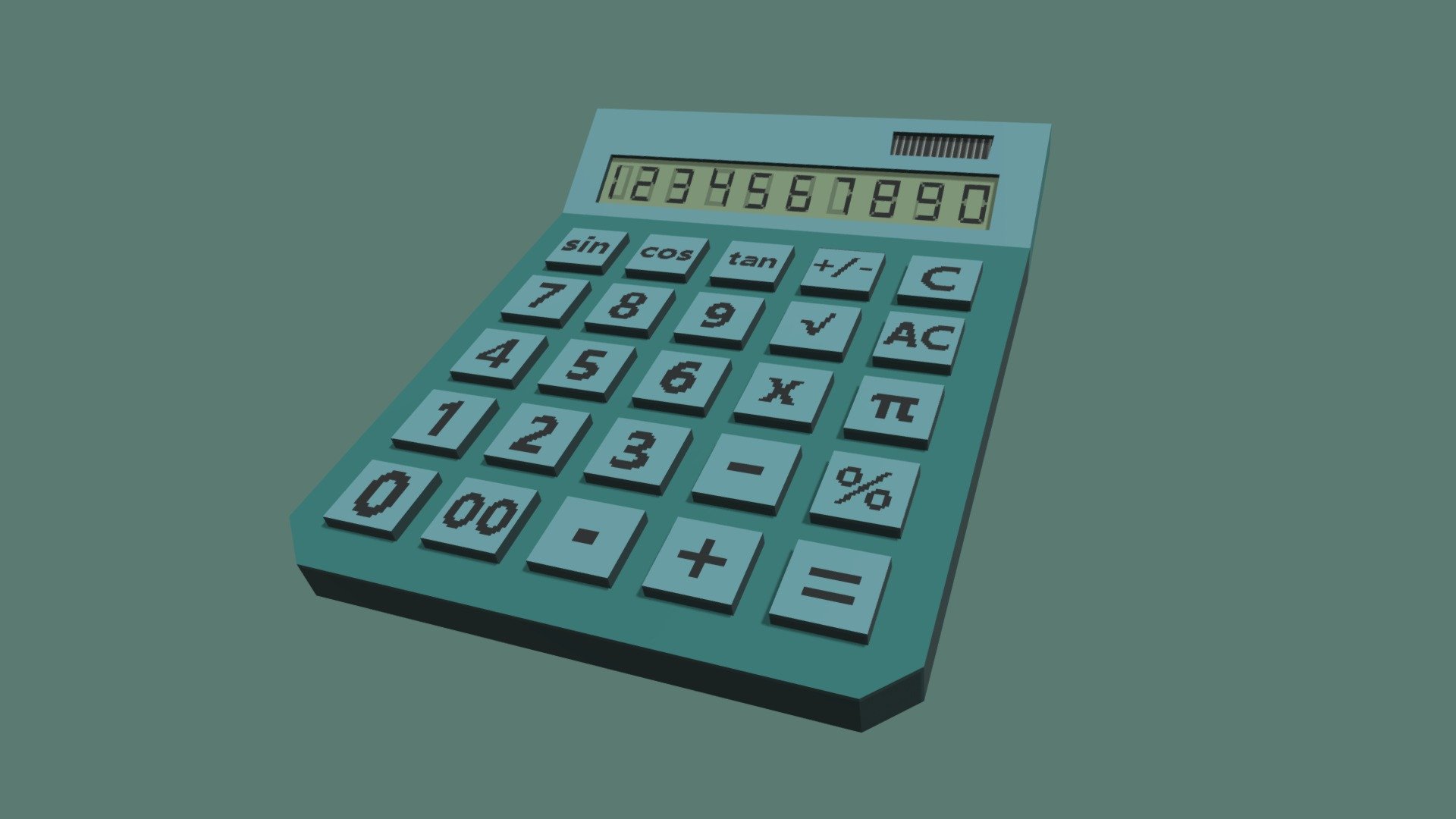 Calculator - Download Free 3D model by Travp333 [738b79c] - Sketchfab
