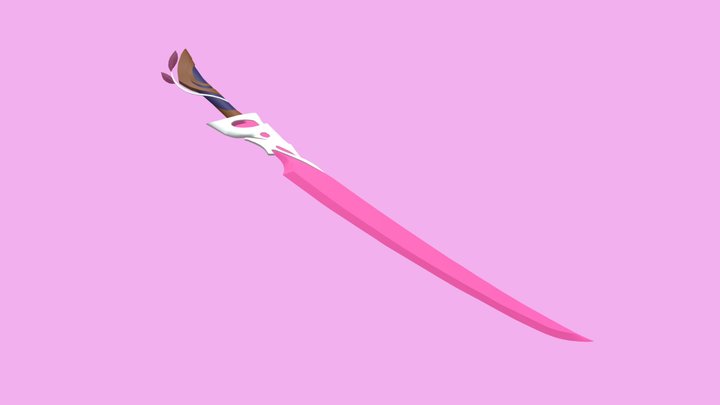 Spirit Blossom Yasuo Sword 3D Model