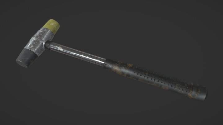 Game Asset Pipeline Tool - Tile Hammer 3D Model